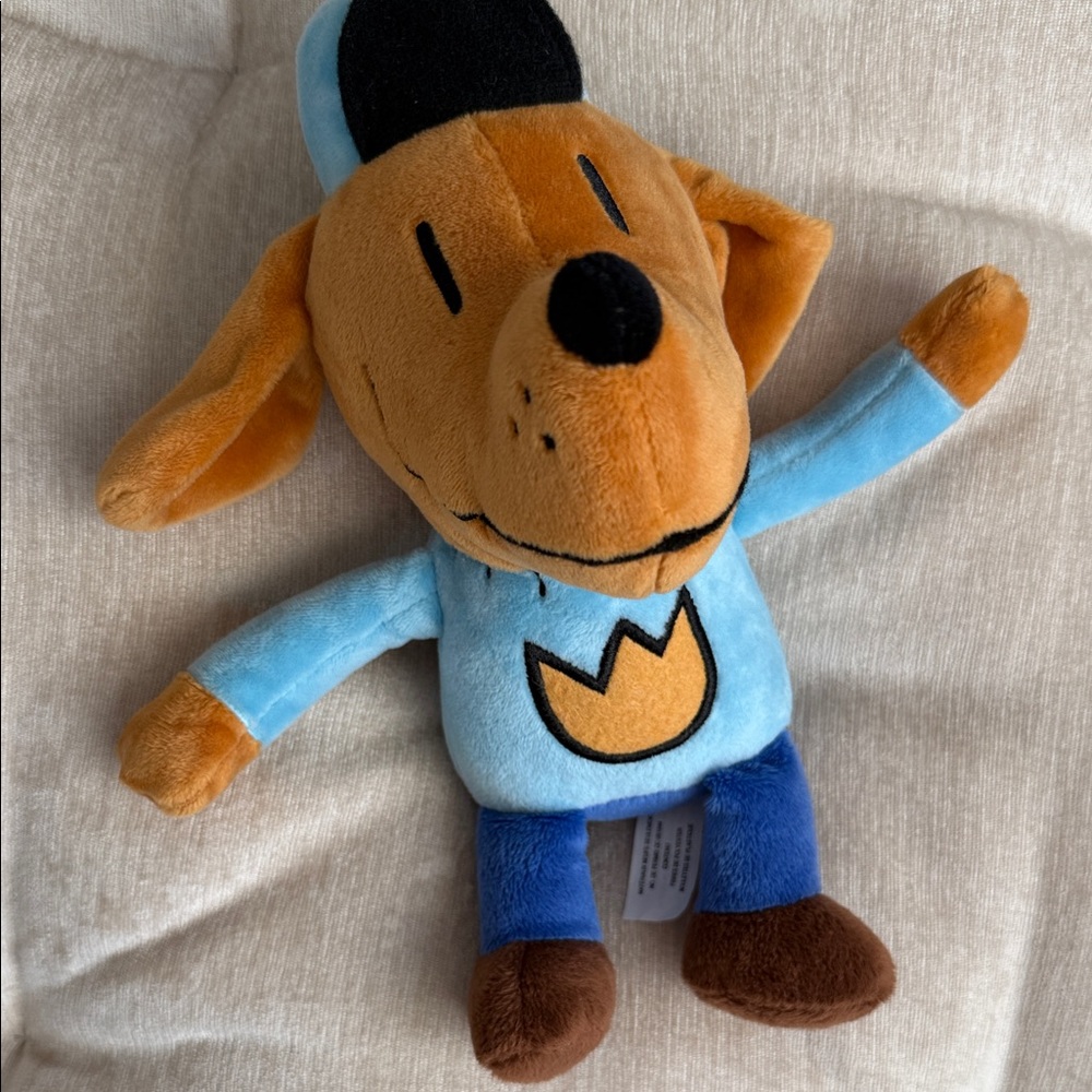 DOG MAN Stuffed Dog